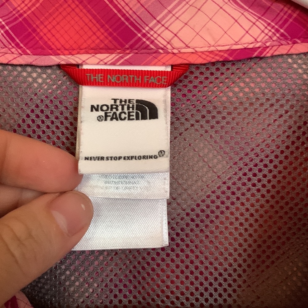 The North Face Button Up Plaid Vapor Wick Dress Shirt View 2